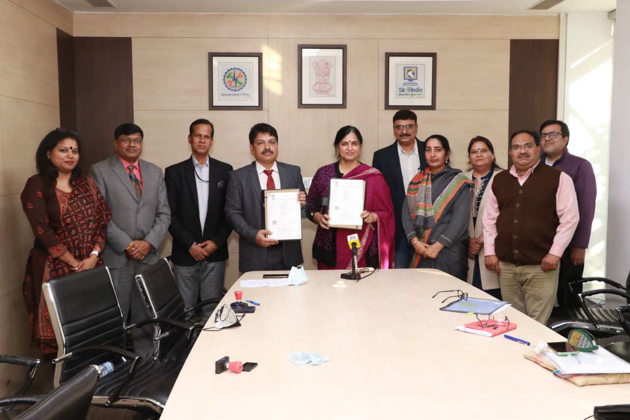 MoU signed between DGT and NIOS to meet the aspirations of ITI candidates and fellow apprentices